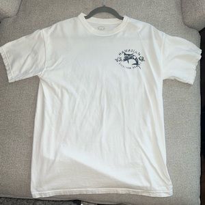 Malibu Shirts Hawaiian Billfish Series White T-Shirt Size Medium